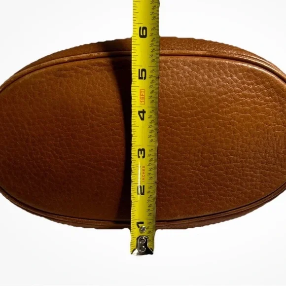 Authentic COACH Shoulder / Cross Body Bag in Pebbled Leather 4907 Brown Vntg. - Picture 9 of 15